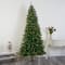 7.5ft. Pre-Lit Green Valley Fir Artificial Christmas Tree with Clear LED Lights